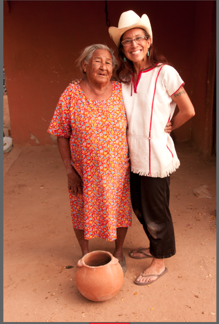 The last potter in her village, Sonora,Mexico